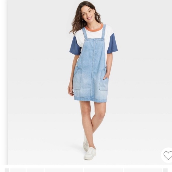 Universal Thread Denim - Universal thread woman’s Jean bib overall dress. Light wash NWT various sizes